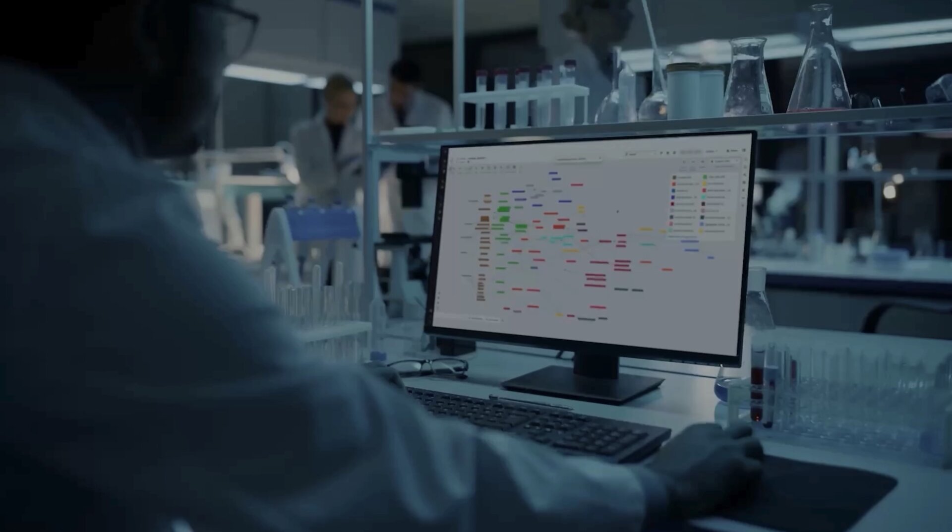 Advanced laboratory analysis visualization